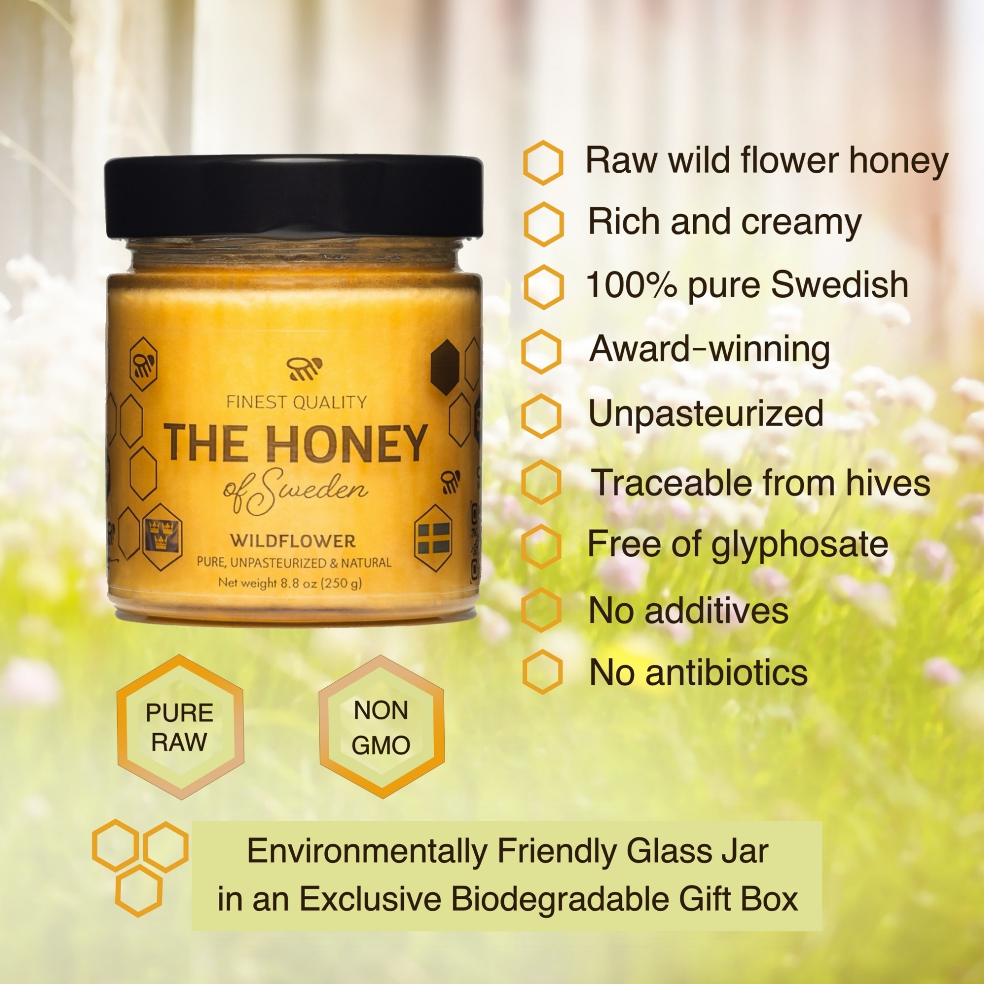THE HONEY Of Sweden 400g (14.1 oz) - Image 8